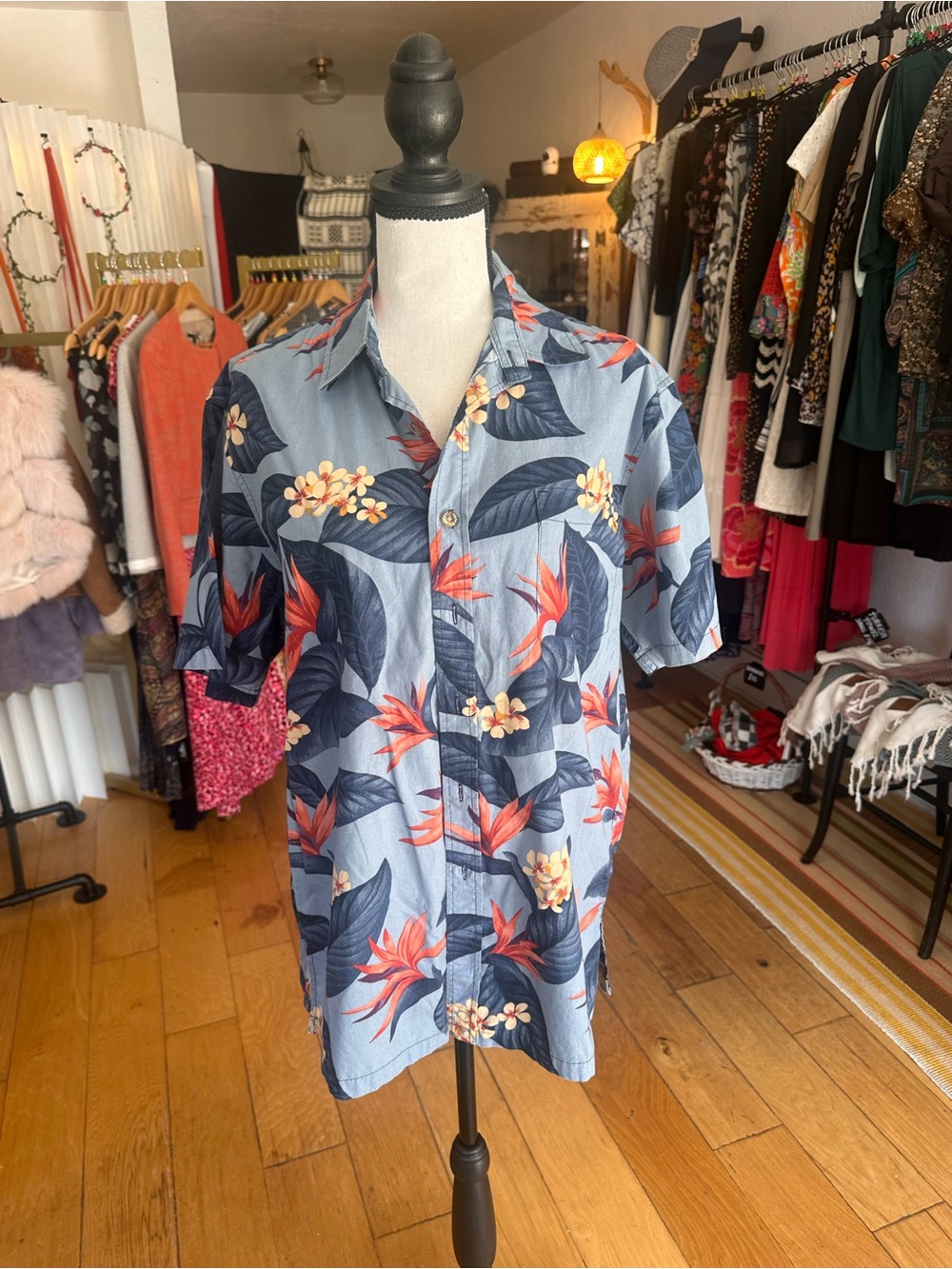 Cooke Street Honolulu
– Blue Bird of Paradise Shirt